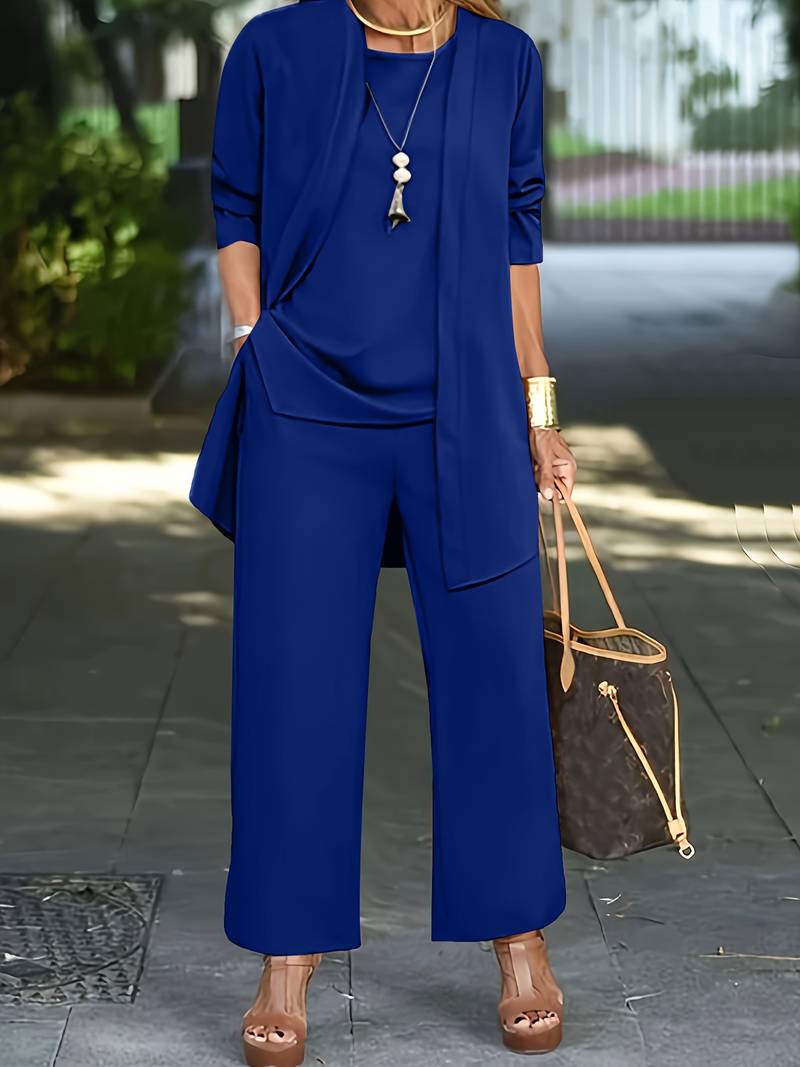 Riya | Élégant Tailleur Pantalon Deux Pièces Chaud pour Femme