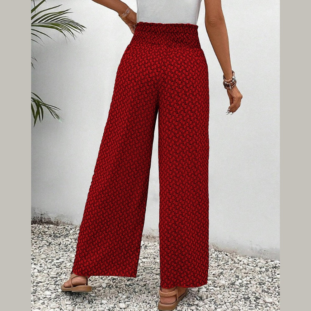 Louanne | Pantalon pour femmes à imprimé géométrique