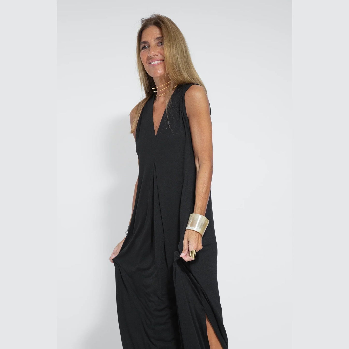 Eleanore | Robe amincissante avec cardigan pour femmes