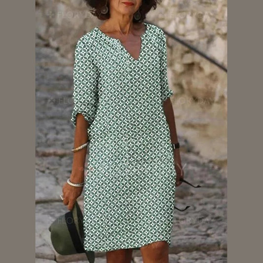 Laure | Midi robe d'été pour femmes