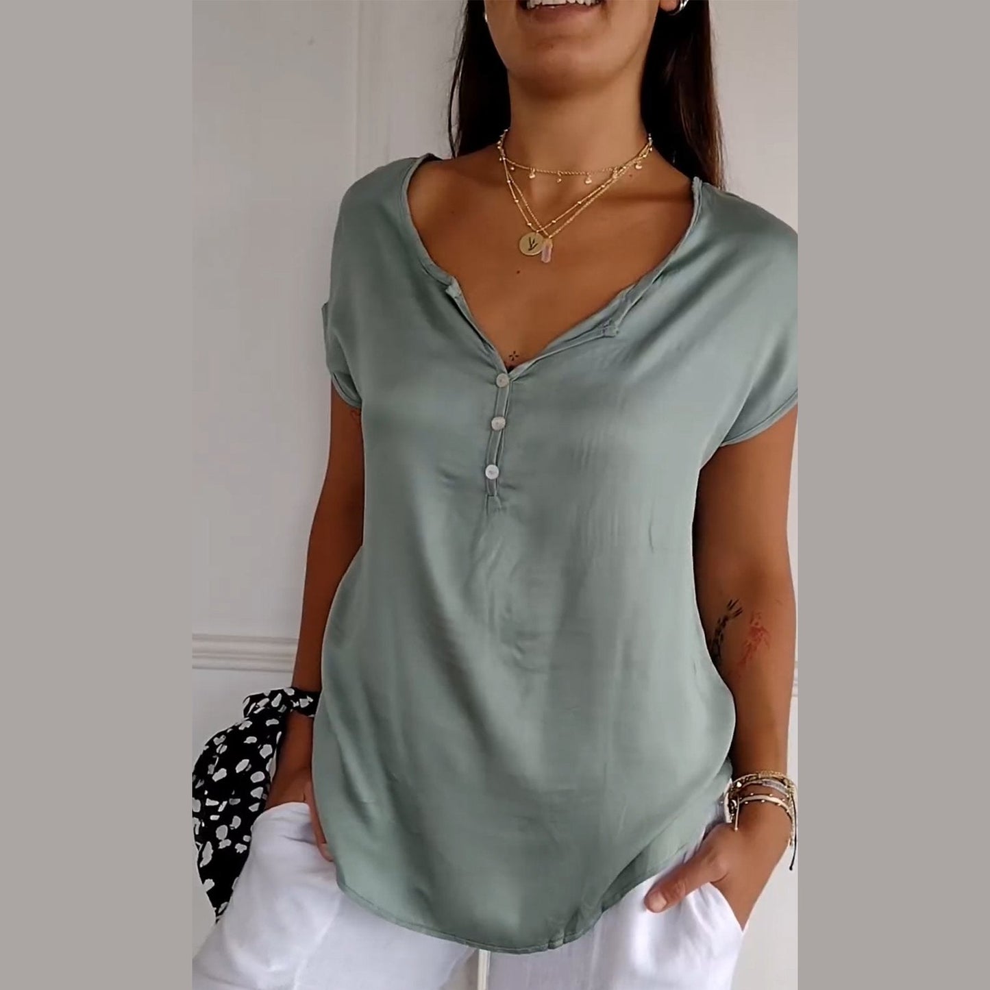 Noélie | Chemisier Confortable pour Femme