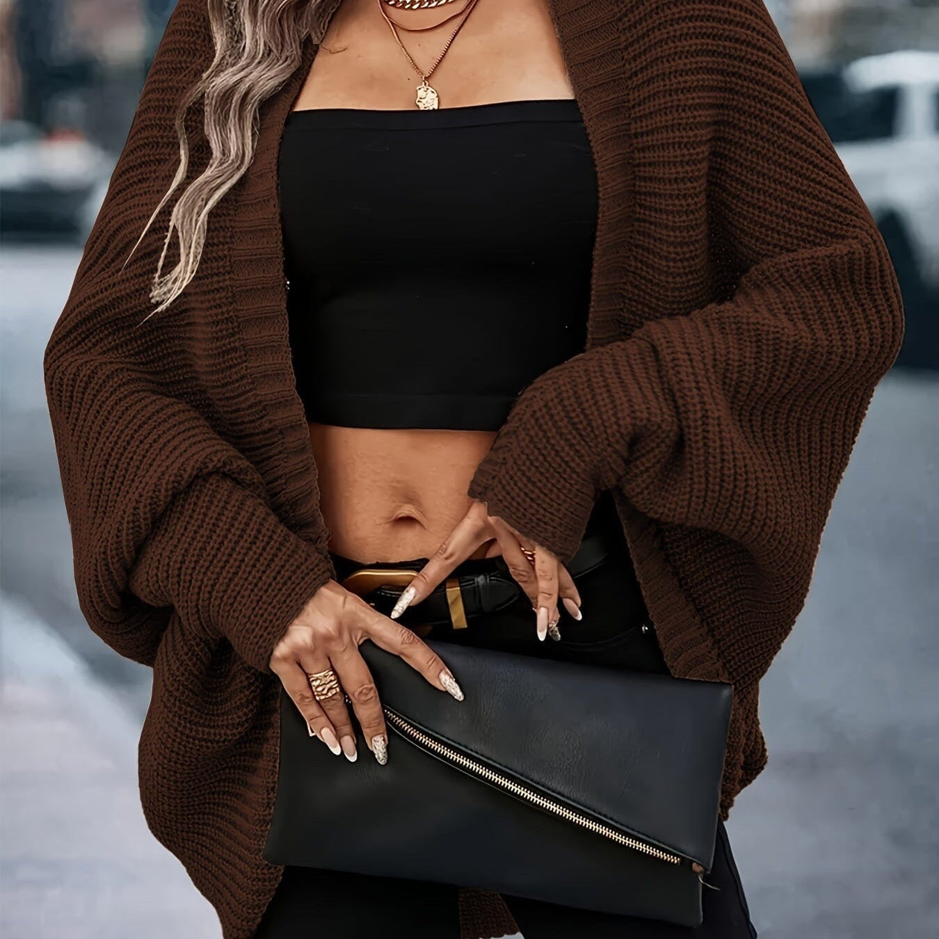 Katrine - Cardigan en maille Essentielle