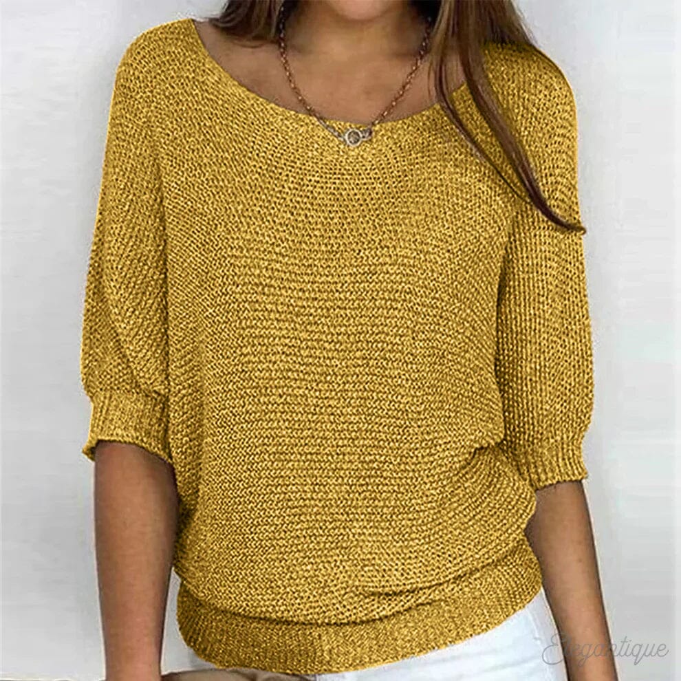 Konf | Pull-over May Essentielle Jaune S
