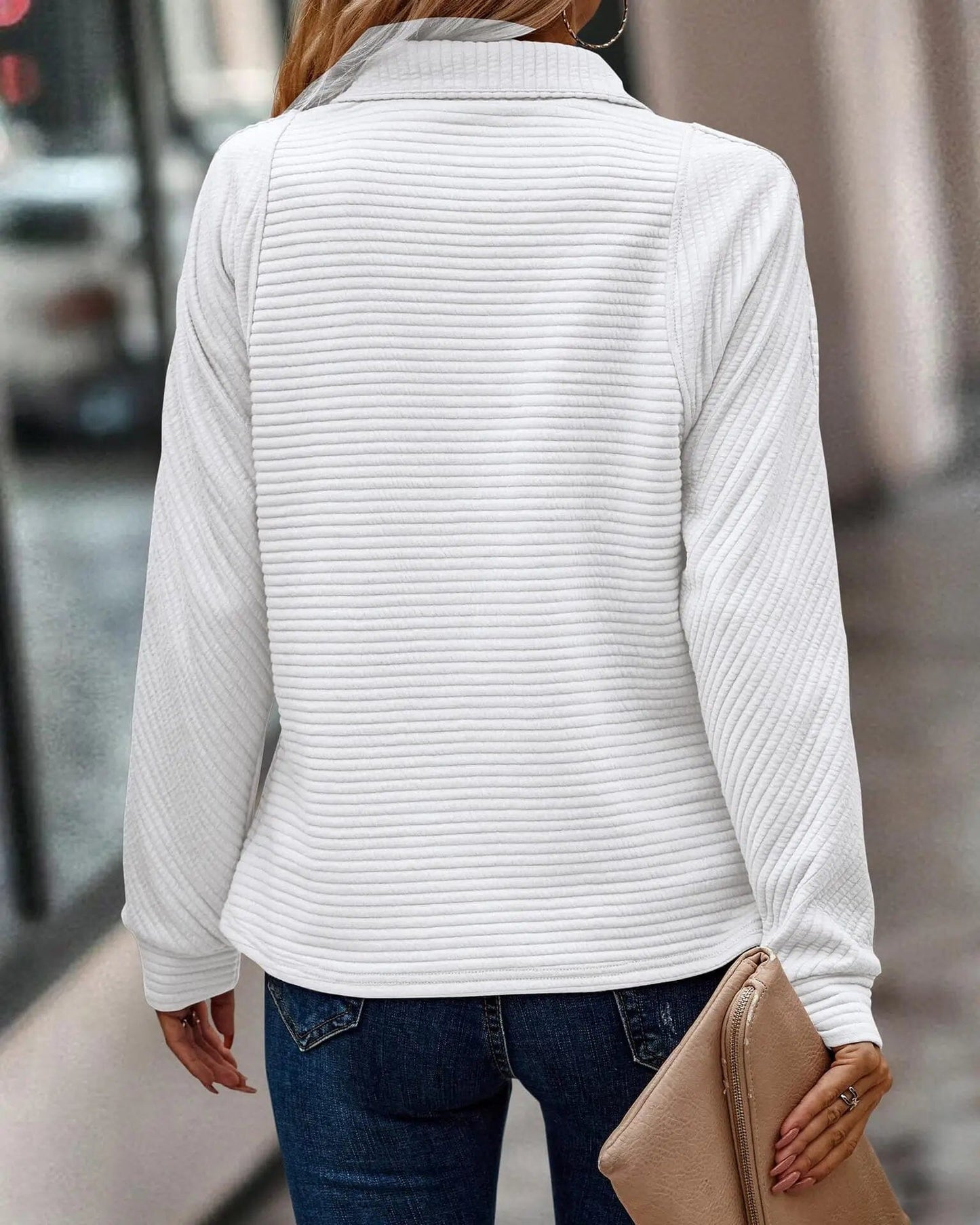 Louise - Pull Half Zip (1+1 GRATUIT) Essentielle