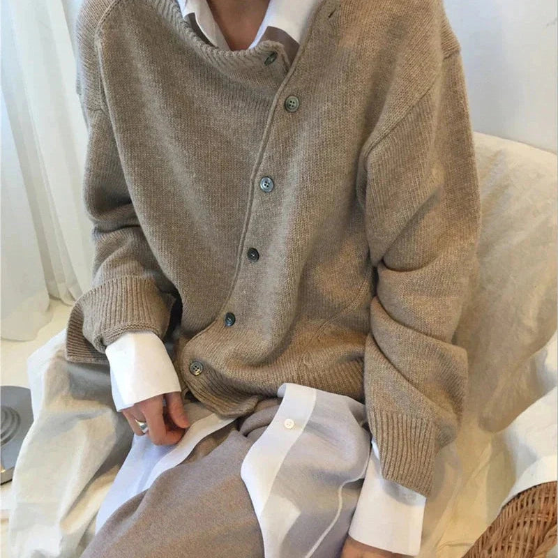 Pull en Cachemire Confortable - Luna FEMININO Essentielle