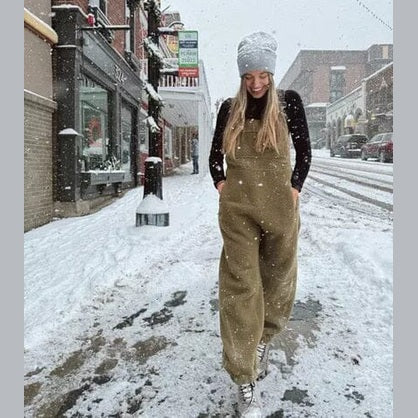 Salopette Polaire FEMININO Essentielle Vert militaire XS (34-36)