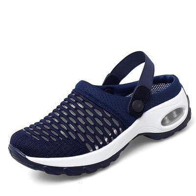 The Konf™ | Chaussures Orthopédiques à Coussin d'Air FEMININO Essentielle Bleu 35