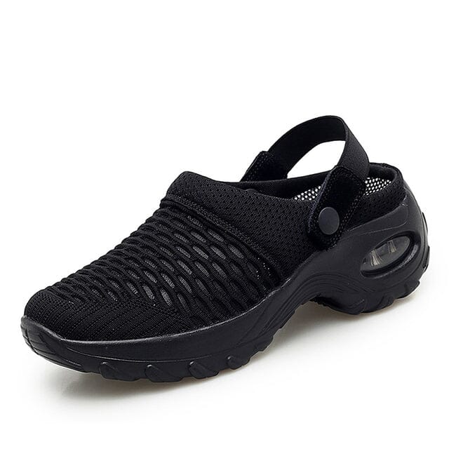 The Konf™ | Chaussures Orthopédiques à Coussin d'Air FEMININO Essentielle Noir 35