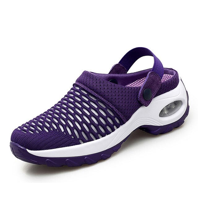 The Konf™ | Chaussures Orthopédiques à Coussin d'Air FEMININO Essentielle Pourpre 35