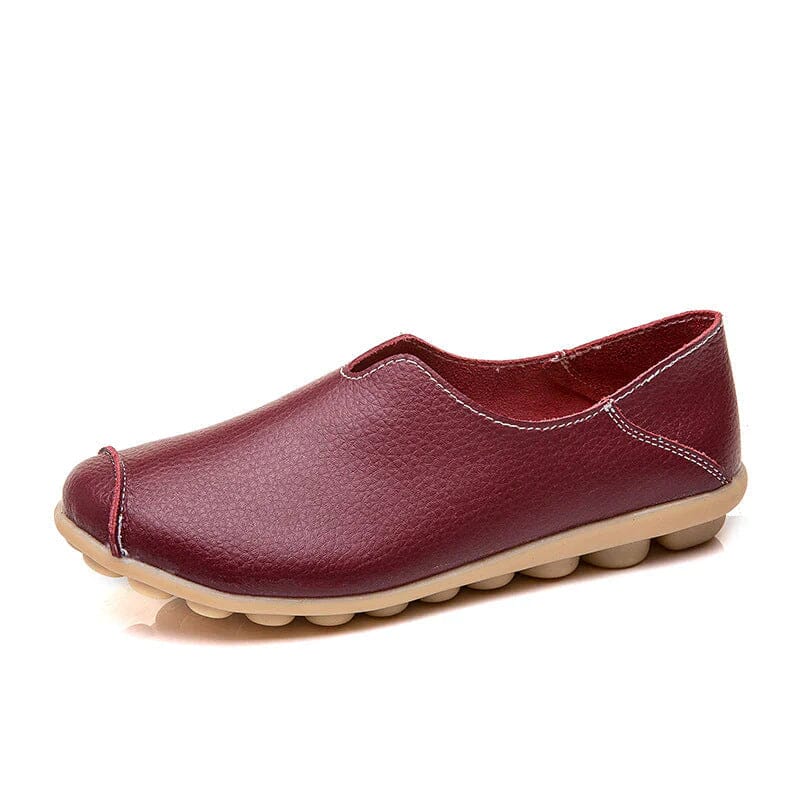 The Konf™ | Chaussures Orthopédiques Orthoplus FEMININO Essentielle Rouge 35