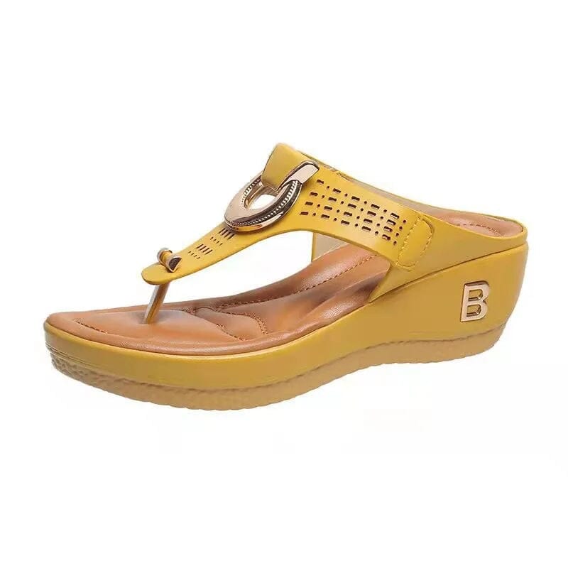 The Konf™ | SANDALES ORTHOPÉDIQUES BIENA Essentielle Jaune 35