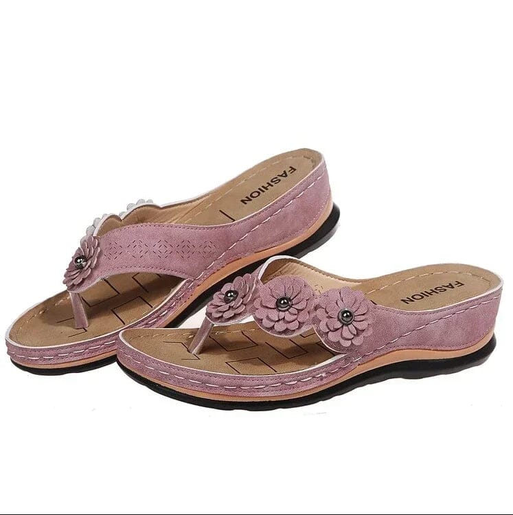 The Konf™ | SANDALES ORTHOPÉDIQUES LUDIN Essentielle Rose 35