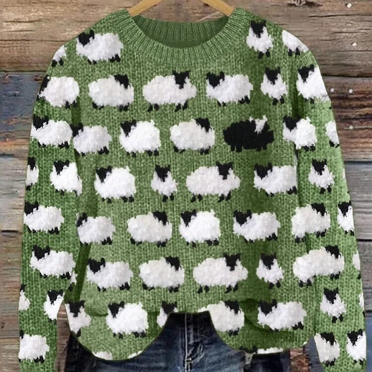 Victoire | Un pull pour les fêtes Essentielle Vert S