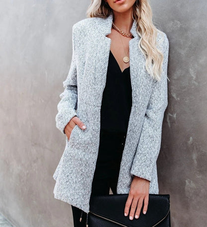 Yvette | Veste en tweed élégante pour la mi-saison pour femme