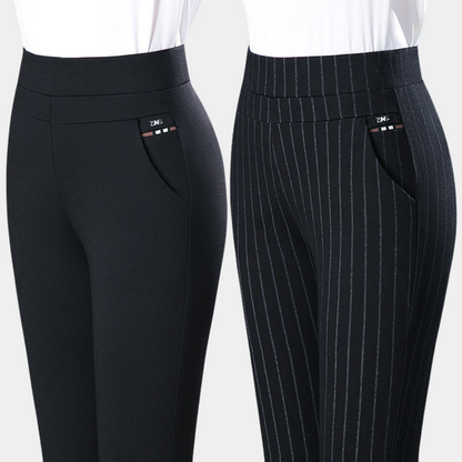 Ivana | Pantalon Extensible Ajusté pour Femmes