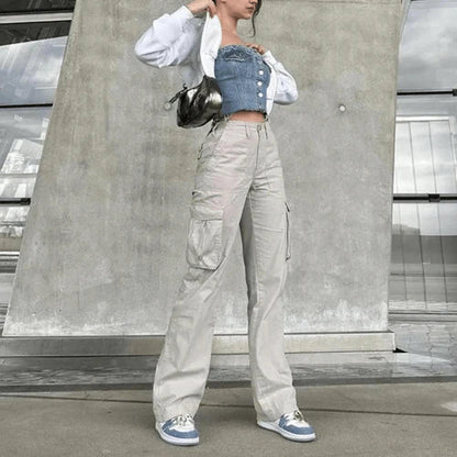 Joelle | Pantalon Cargo Élégant au Design Fonctionnel pour Femmes