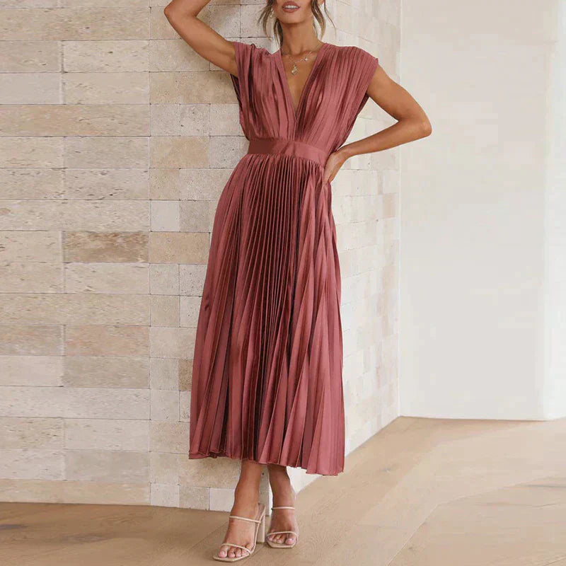 Denise | Robes plissées élégantes pour femmes