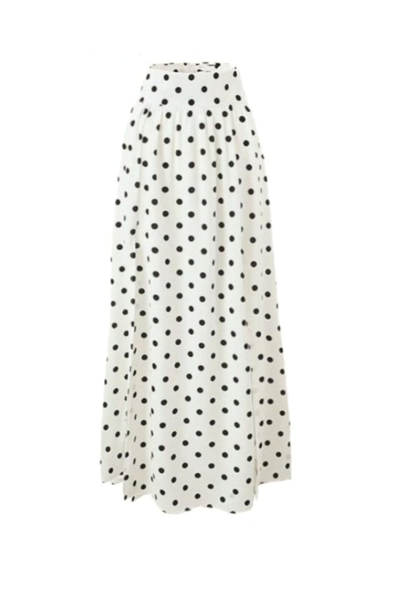 Noel | Ensemble Décontracté Rétro Chic à Pois pour Femmes