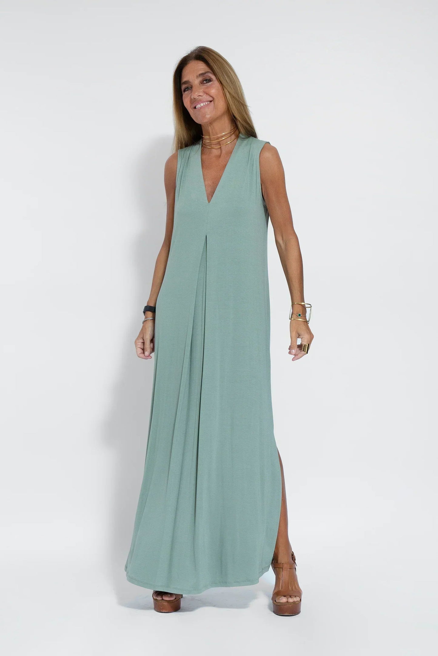 Eleanore | Robe amincissante avec cardigan pour femmes