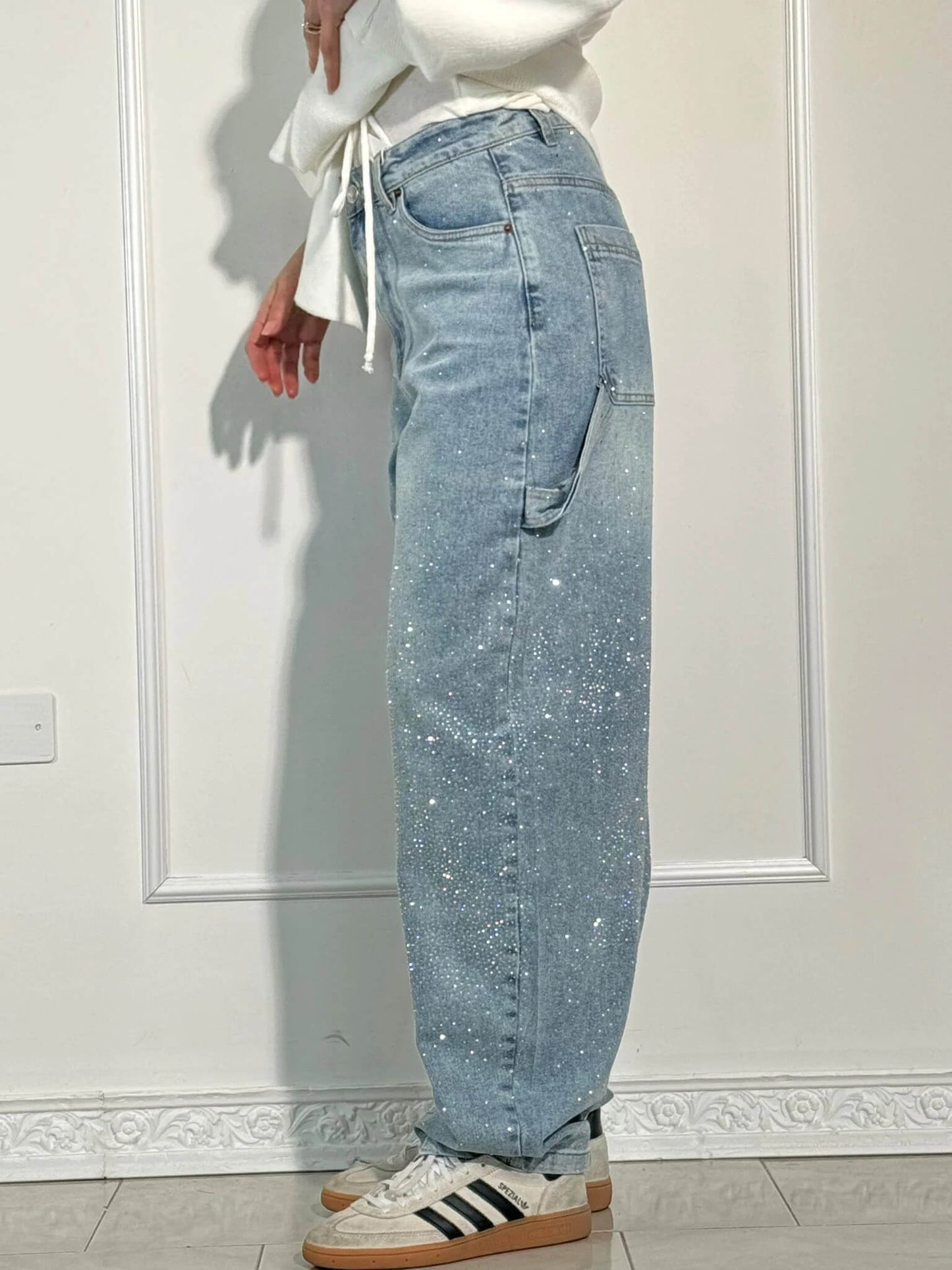 Jean en denim Balloon Carpenter Shine