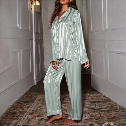 Ensemble Pyjama Satin pour Femme