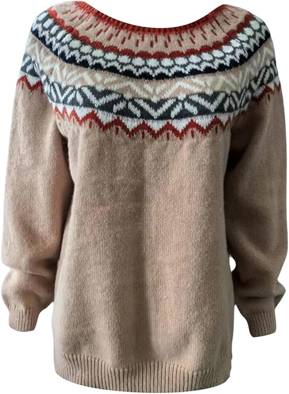 Eléandra – Pull Vintage pour l’Automne