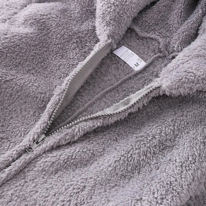 Combi Pyjama Fleece à Capuche