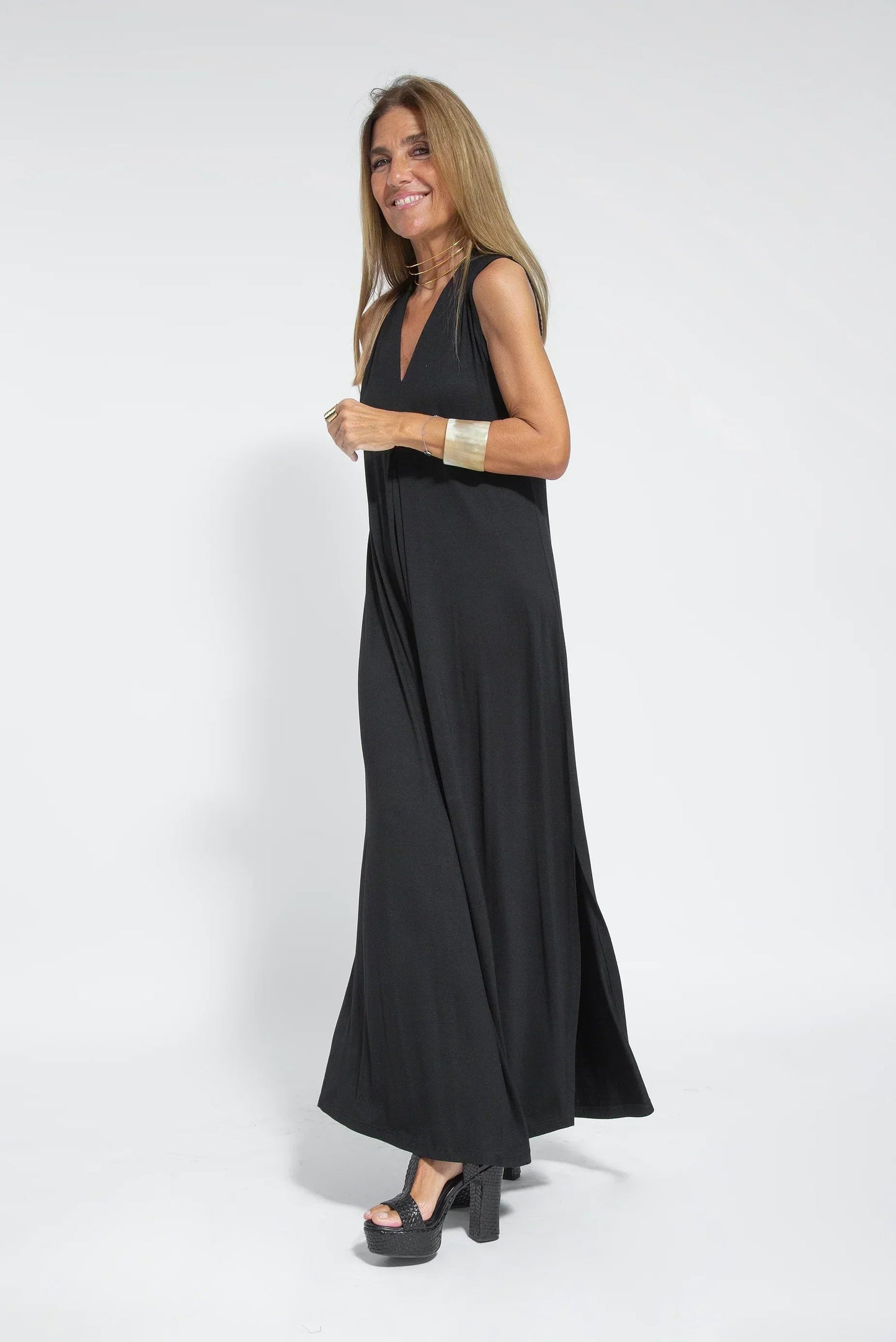 Eleanore | Robe amincissante avec cardigan pour femmes