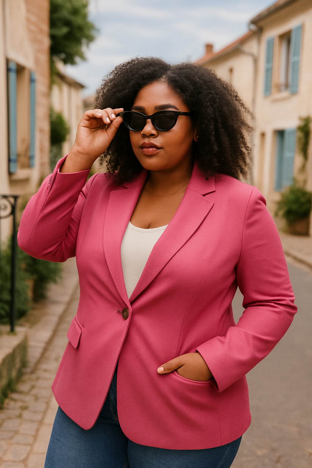 Blazer en Cachemire de Haute Qualité