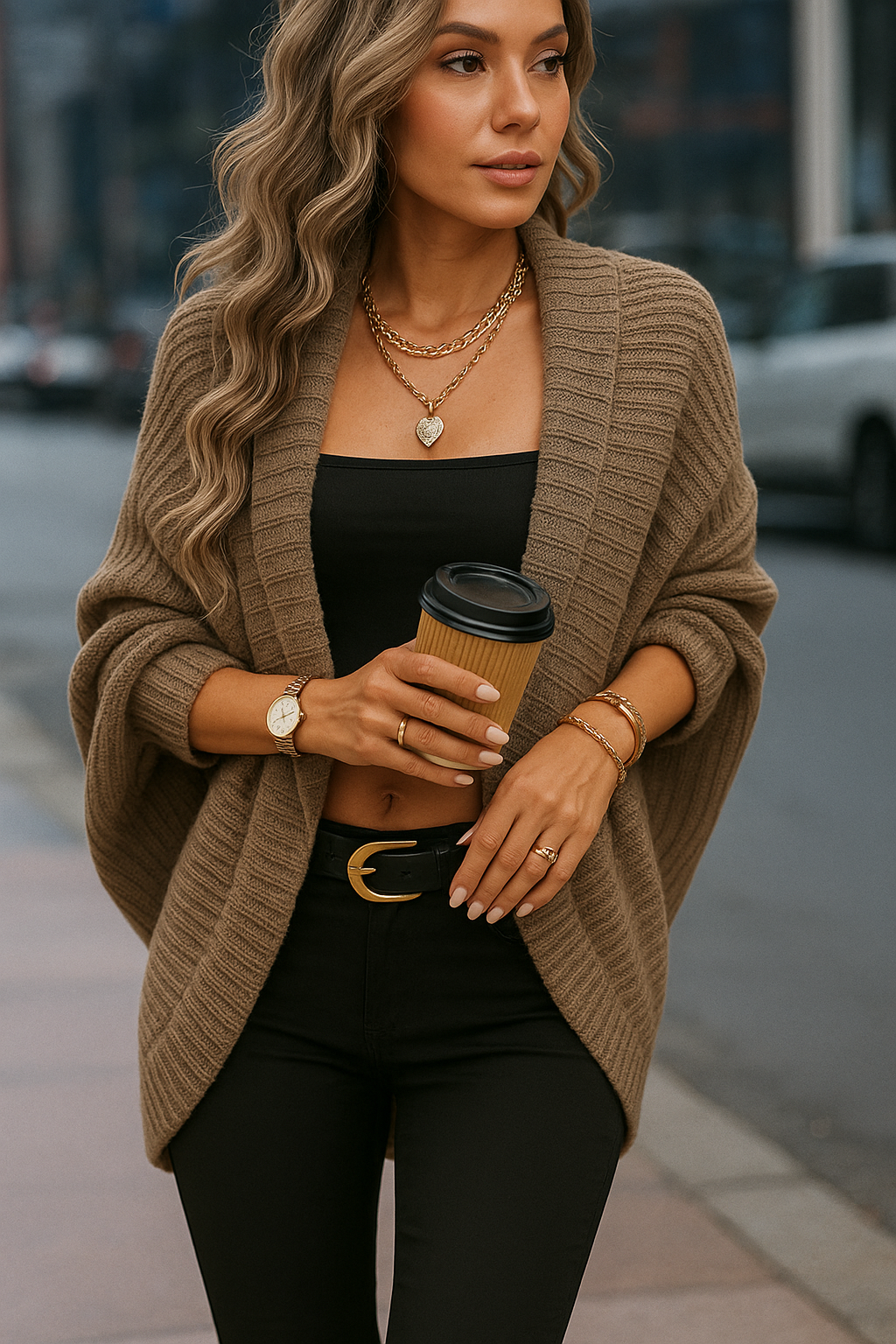 Cardigan en maille