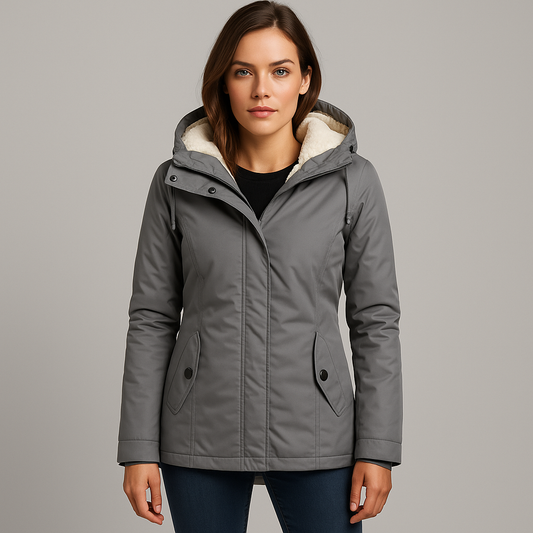 Manteau épais en mélange de laine