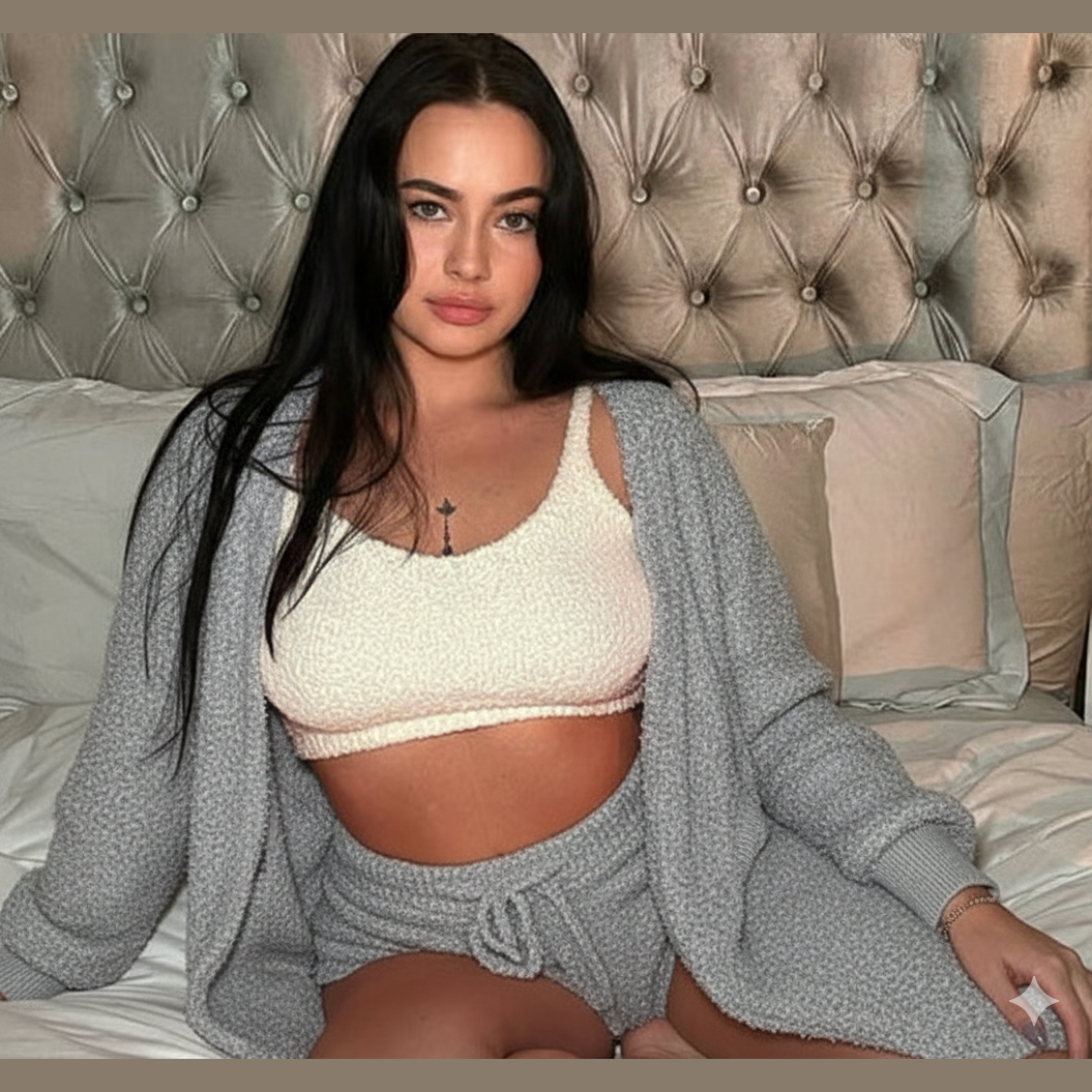 Ensemble Pyjama Femme Tricot Douillet