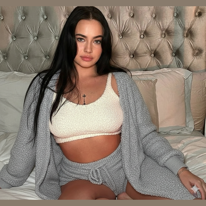 Ensemble Pyjama Femme Tricot Douillet