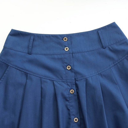 Claudia | Jupe Moderne Taille Haute avec Fente Latérale pour Femme