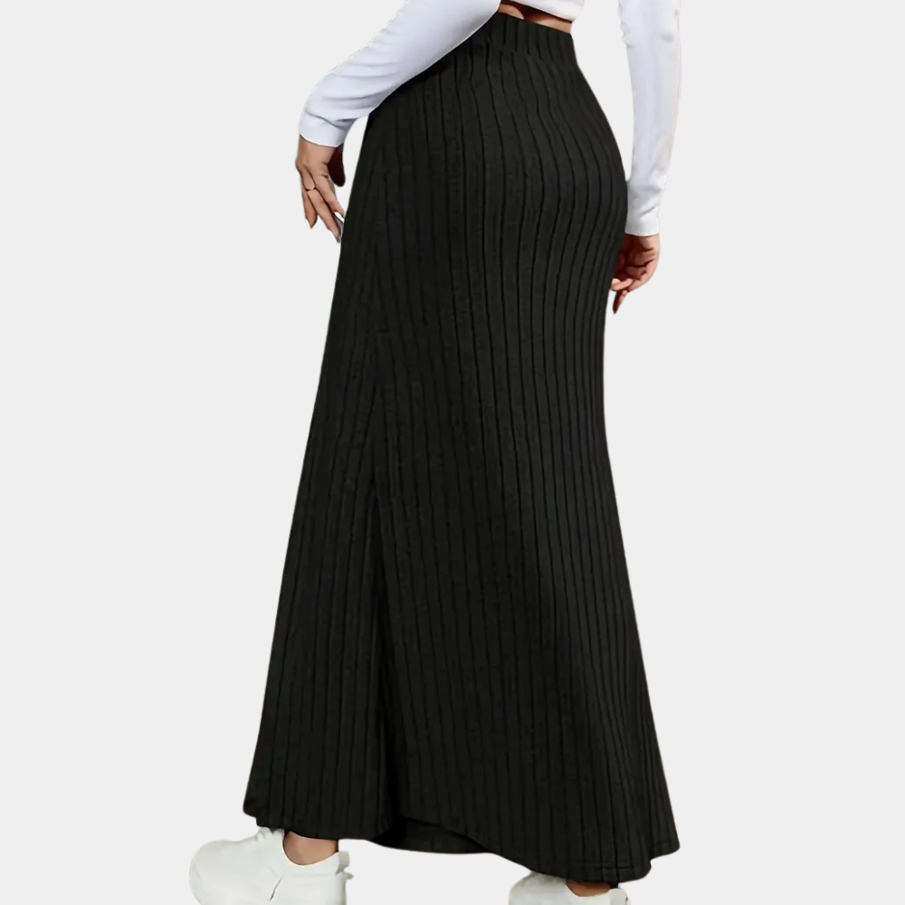 Farrah | Jupe Midi Élégante à Silhouette Moderne pour Femme