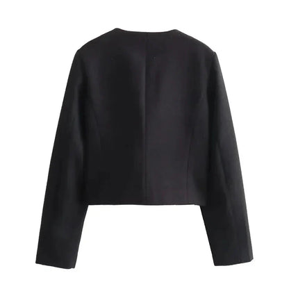Blazer court en laine FEMININO Essentielle 