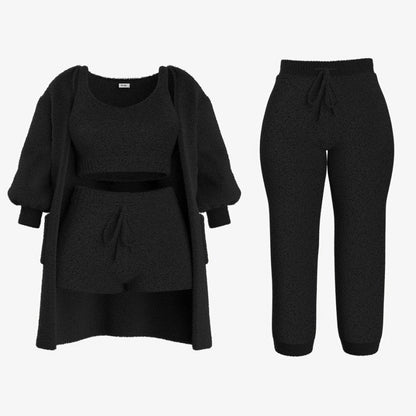Ensemble Pyjama Femme Tricot Douillet