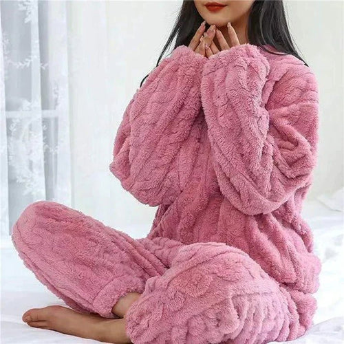 Ensemble Pyjama Polaire Femme