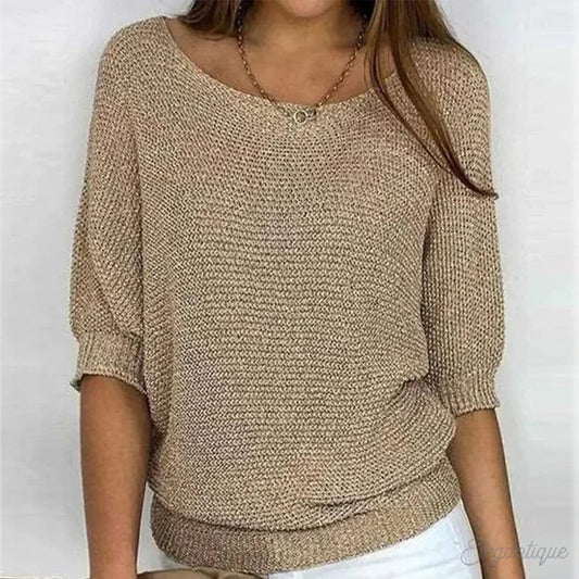 Konf | Pull-over May Essentielle Beige S 