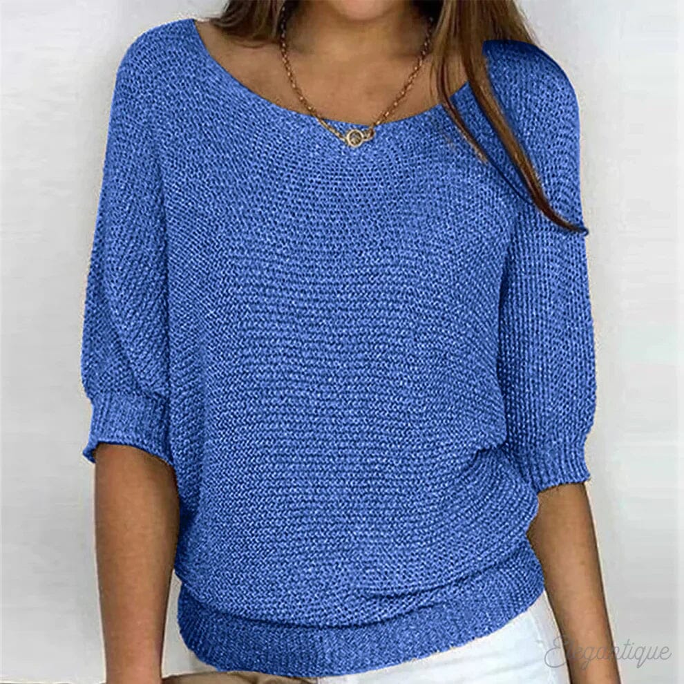 Konf | Pull-over May Essentielle Bleu S 