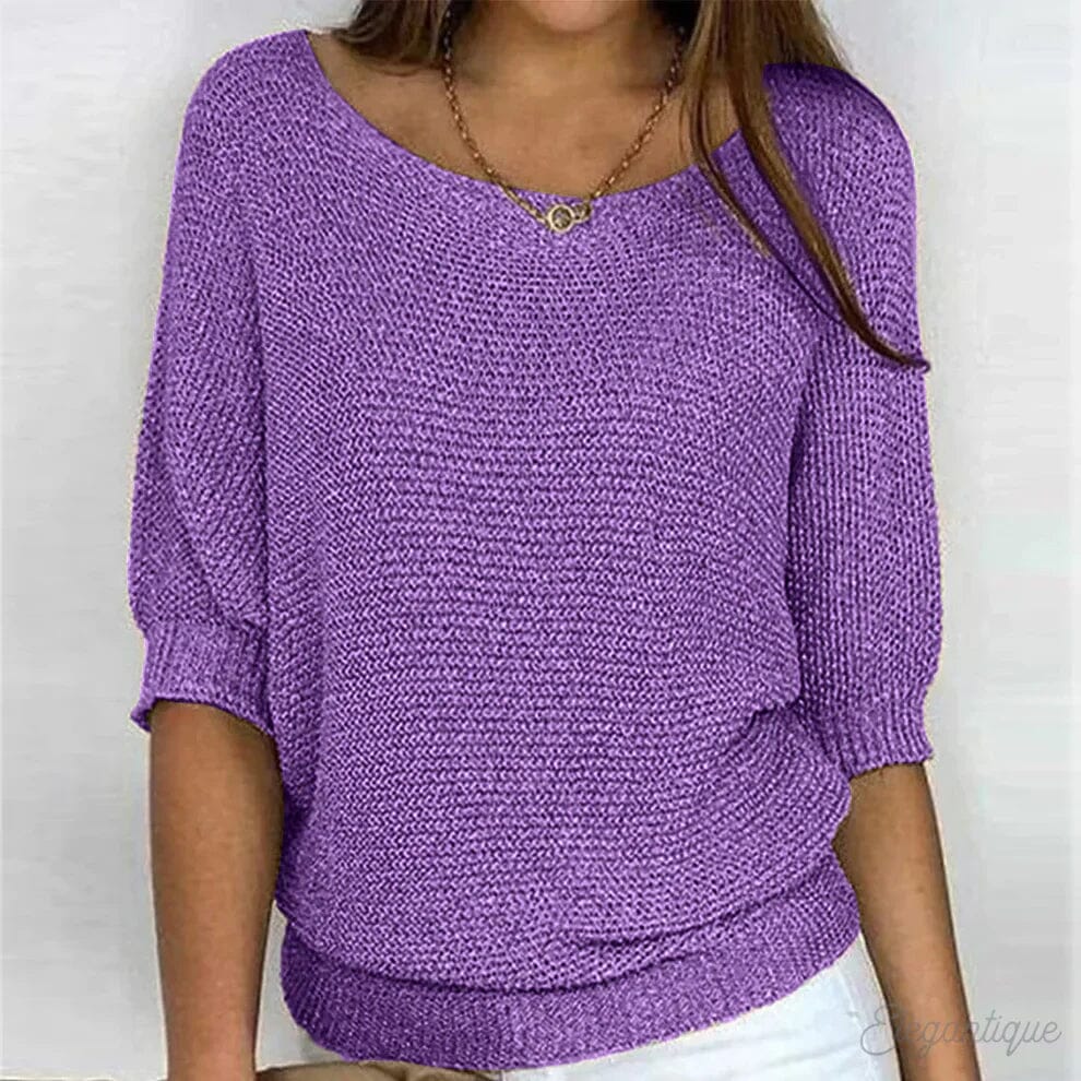 Konf | Pull-over May Essentielle Violet S 