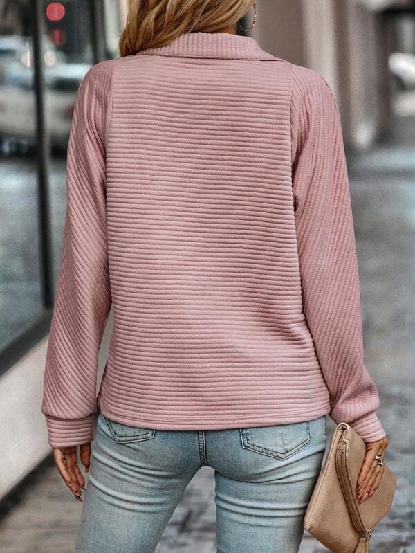 Louise - Pull Half Zip (1+1 GRATUIT) Essentielle 