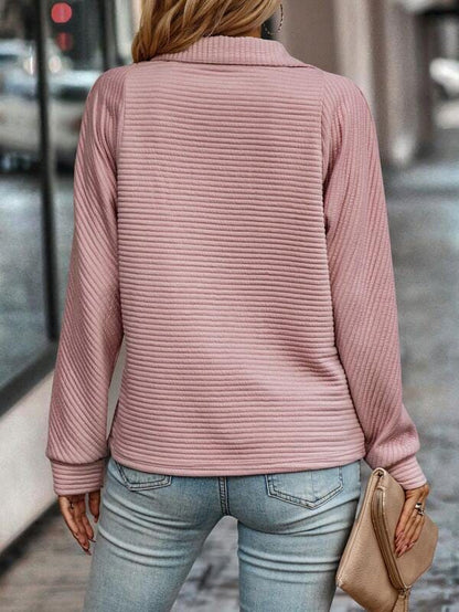 Louise - Pull Half Zip (1+1 GRATUIT) Essentielle 