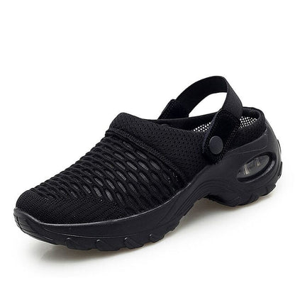 The Konf™ | Chaussures Orthopédiques à Coussin d'Air FEMININO Essentielle Noir 35 