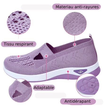 The Konf™ | Chaussures Orthopédiques Julie FEMININO Essentielle 